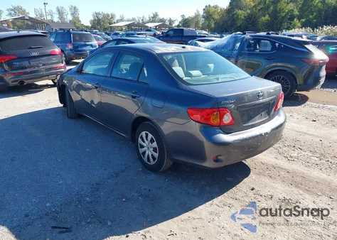 2010 Toyota Corolla Le z USA, uszkodzony, nr VIN 2T1BU4EE9AC249901
